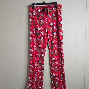 Betty Boop Sleepwear Fleece Pants  Medium